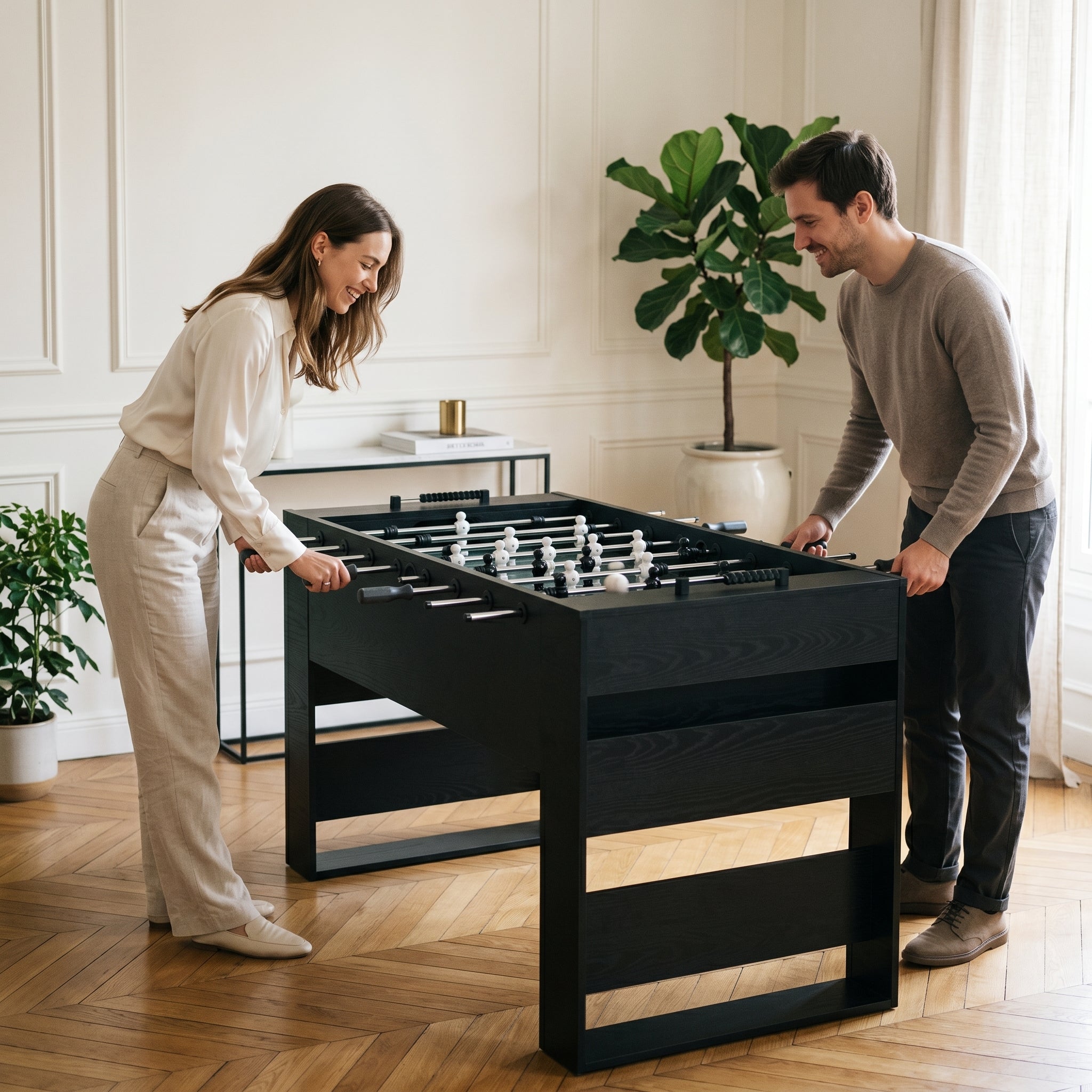L'Éclipse, baby-foot console noir